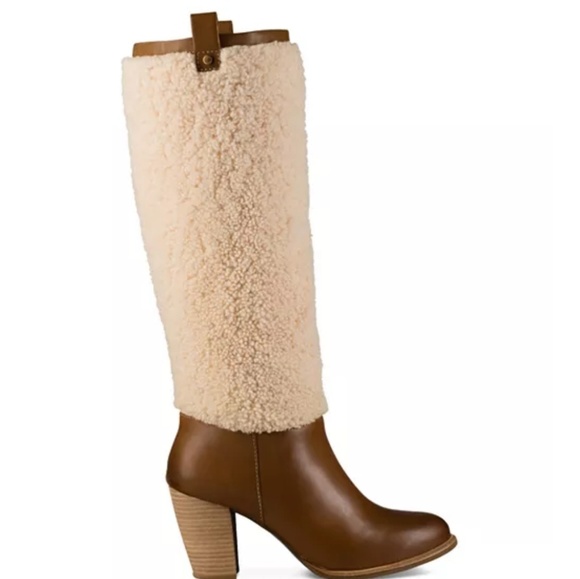 Ugg Ava exposed shearling boots - Picture 4 of 6